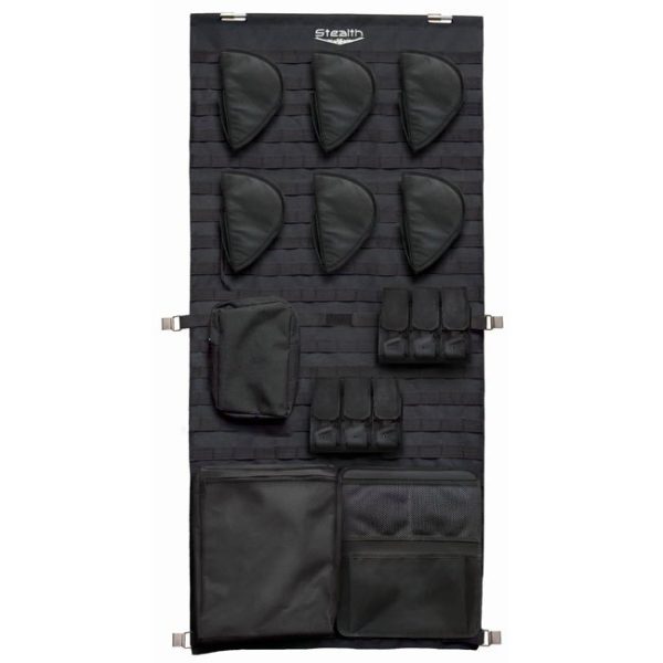 Stealth Tactical Door Panel Organizer Molle Webbing - Medium