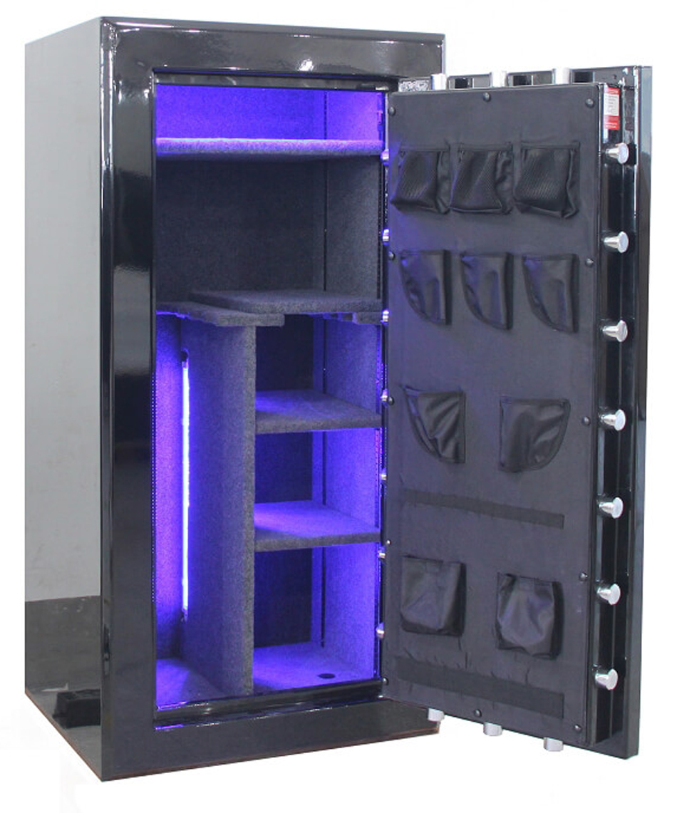 Old Glory Tactical GunSafe - Never Forget 9/11 - 24 Gun Capacity - 2 Hour Rating - Image 2