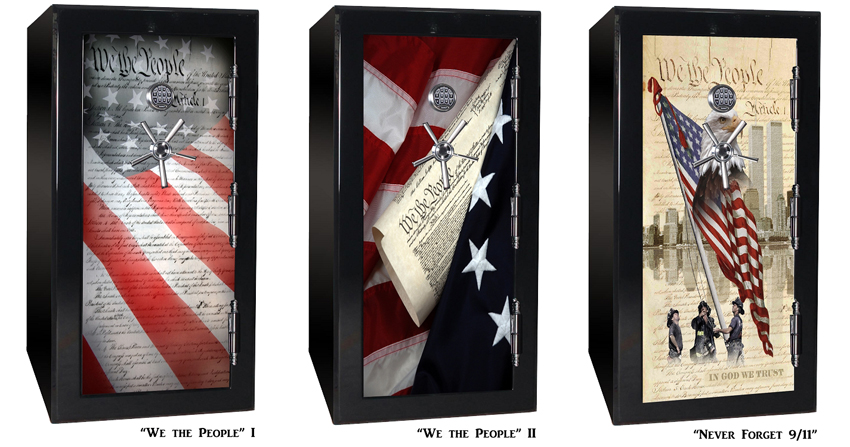Old Glory Tactical GunSafe - Never Forget 9/11 - 24 Gun Capacity - 2 Hour Rating - Image 7