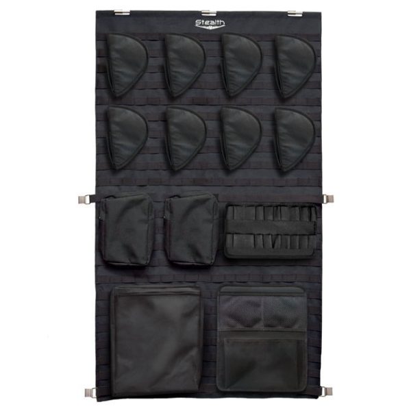 Stealth Tactical Door Panel Organizer Molle Webbing - Large