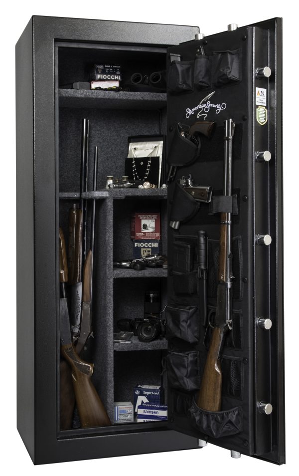 American Security TF5924E5 Gun Safe - 30 Minute Fire Resistant Gun Safe: 16-Gun - Image 3
