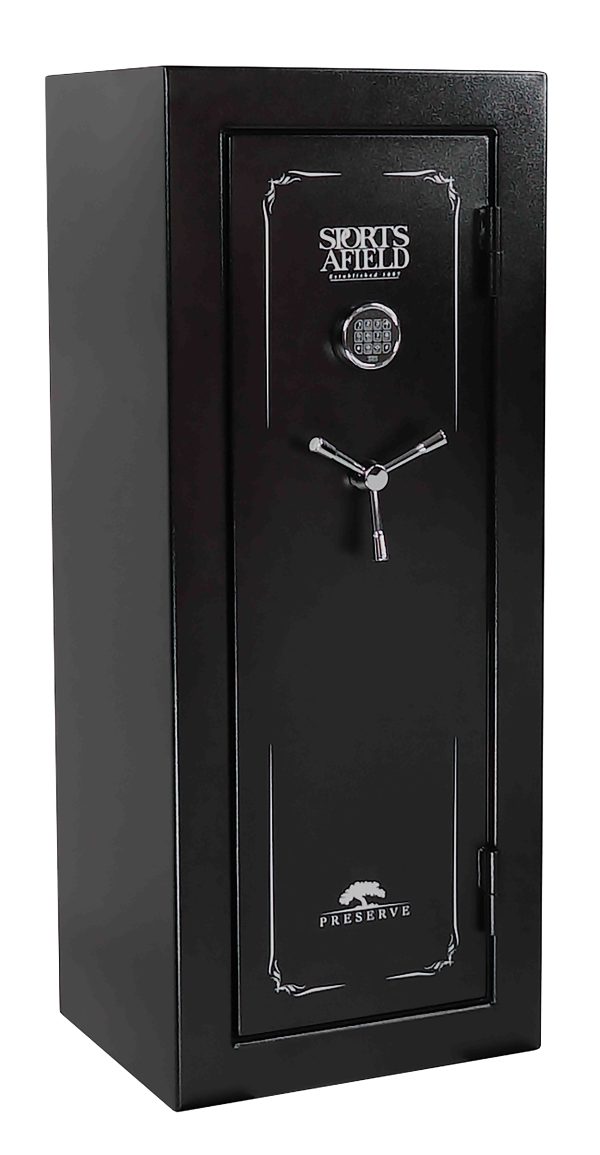 Sports Afield SA5924P Gun Safe - Preserve Series - 24+4 Gun Capacity - Water and Fire Resistant Safe