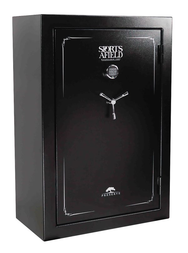 Sports Afield SA5940P Gun Safe - Preserve Series - 40+8 Gun Capacity - Water and Fire Resistant Safe