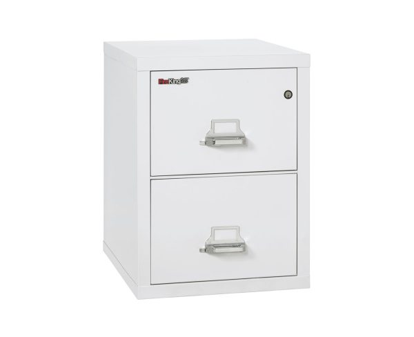 Fire King Classic Vertical File Cabinet - 2 Drawer - Letter - 31" Depth