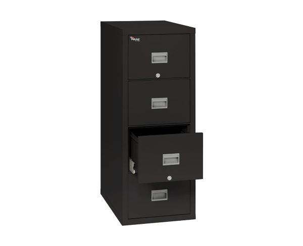 Fire King Patriot Vertical File Cabinet 4 Drawer - Letter - 31" Depth