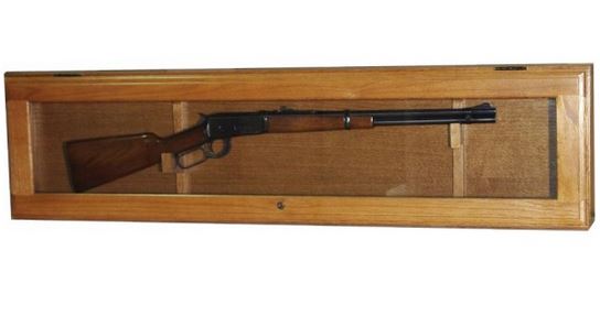 Scout 305-O Solid Oak Wall Mount Display