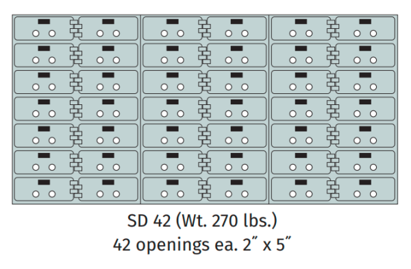 Socal Safe SD Series Modular Safe Deposit Boxes SD-42 - Image 6