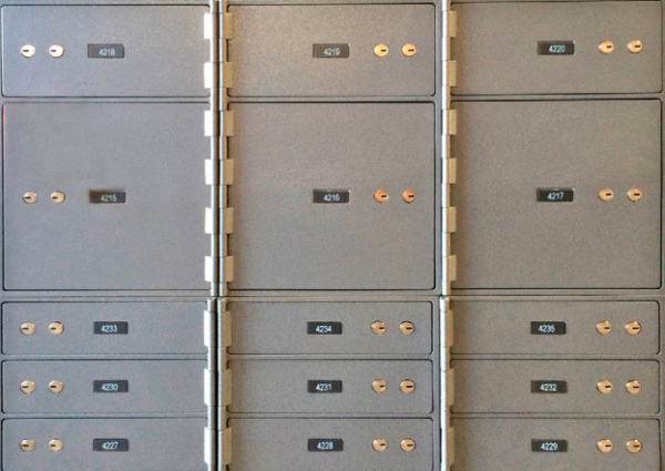 Socal Safe SN Series Modular Safe Deposit Boxes SN-1