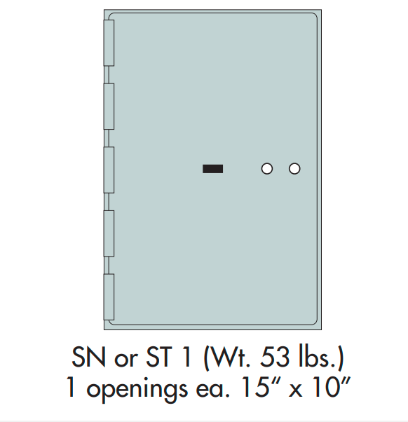 Socal Safe ST Series Modular Safe Deposit Box ST-1