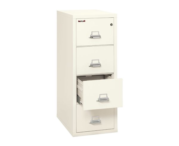 Fire King Classic Vertical File Cabinet 4 Drawer- Legal - 31" Depth
