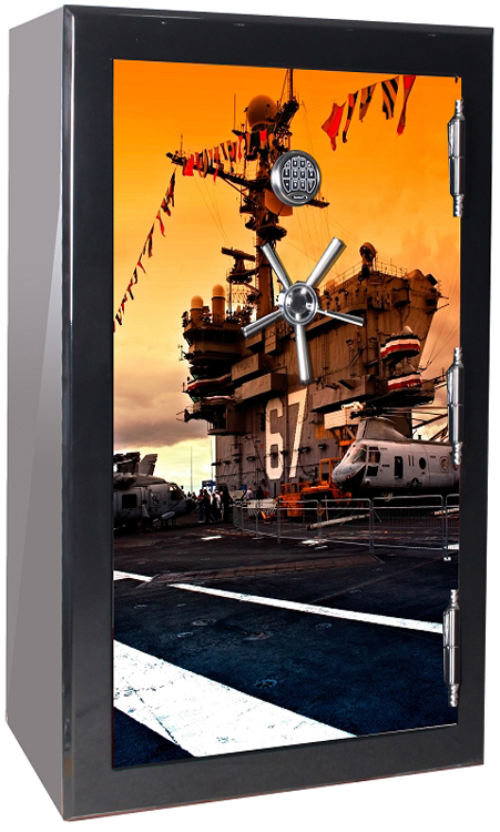 Old Glory Tactical Gunsafe Br5939 39 Gun Capacity 2 Hour Rating U S N Above Deck Navy