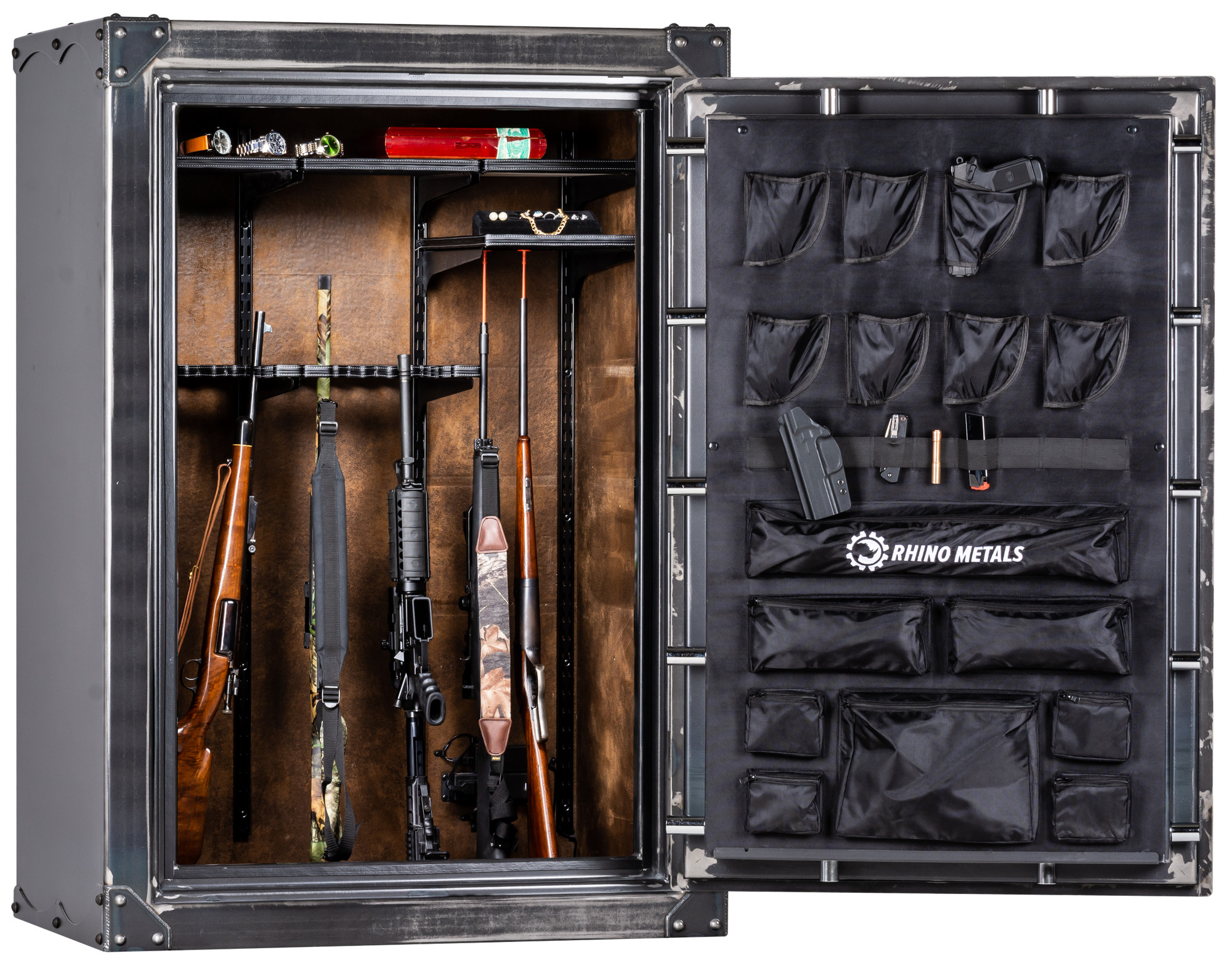 Rhino Ironworks Thunderbolt IWT6042X | 60"H x 42"W x 27"D | 54 Long Gun Safe | 170 Min - Image 11