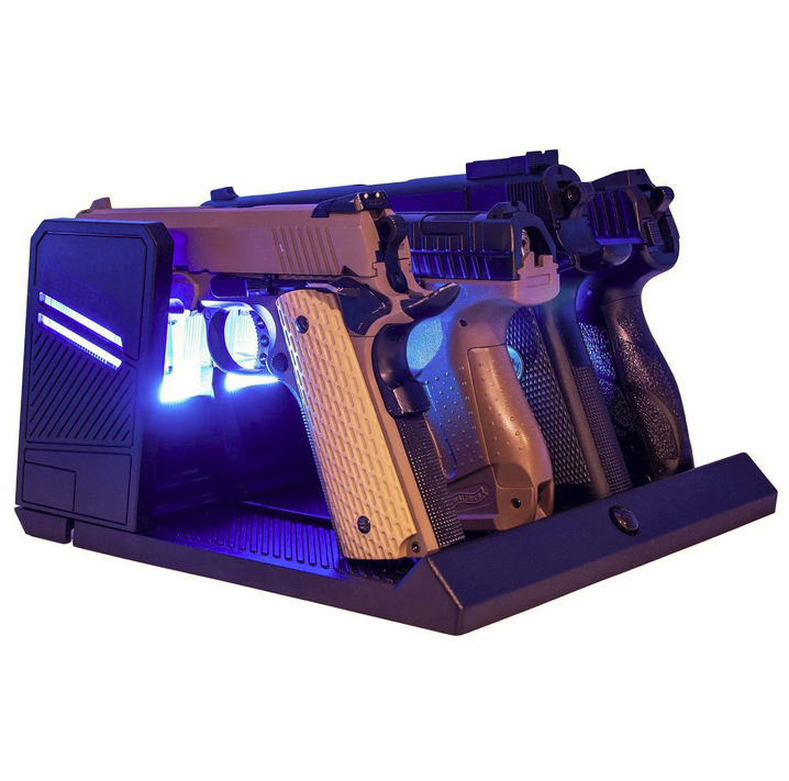 LED Pistol Rack / Holder Blue