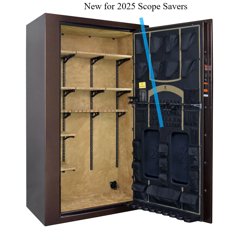 Browning Rawhide RW49T Raw Metal - Tall Wide 49 Long Gun Capacity - Image 3