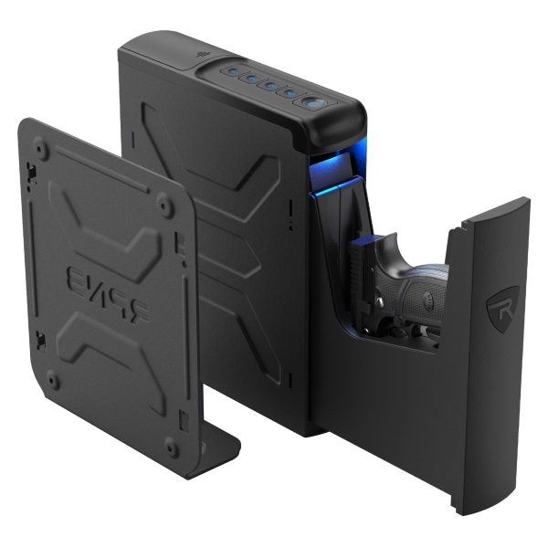 RPNB RP2007 Biometric Handgun Safe with Quick Access Sliding Door, Bedside Mounted Pistol Safe - Image 5