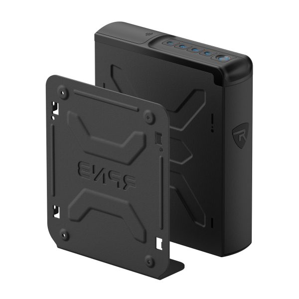 RPNB RP2007 Biometric Handgun Safe with Quick Access Sliding Door, Bedside Mounted Pistol Safe - Image 4